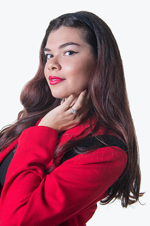 karleeRedJacketFace