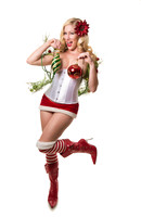 CaitlinWithOrnamentsStanding